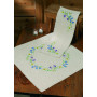 Permin Embroidery Kit Runner Springflowers 67x67cm