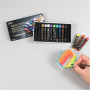 Gallery Oil Pastel, metallic colours, L: 7 cm, thickness 11 mm, 12 pc/ 1 pack