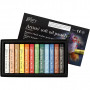Gallery Oil Pastel Premium, assorted colours, L: 7 cm, thickness 10 mm, 12 pc/ 1 pack