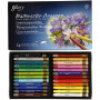 Watercolor Crayons, assorted colours, L: 9,3 cm, 24 pc/ 1 pack