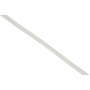 Elastic Beading Cord, W: 6 mm, 50 m, white