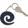 Key Chain, D: 2.3 cm, L: 6 cm, 25 pcs