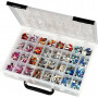 Rhinestones, assorted colours, D 6-16 mm, 32x360 pc/ 1 pack