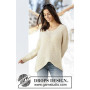 Freedom Found by DROPS Design - Knitted Jumper Pattern Sizes S - XXXL