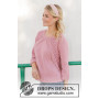 Sweet Heather by DROPS Design - Knitted Jumper Pattern Sizes S - XXXL