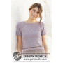 Lonely Horizon by DROPS Design - Knitted Top Pattern Sizes S - XXXL