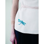 Permin Embroidery Kit Patch Dragonfly 7x9cm