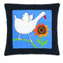 Permin Embroidery Kit Pillow Goose 14x14cm