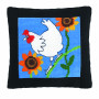 Permin Embroidery Kit Pillow Hen 14x14cm