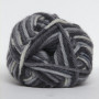 Hjertegarn Ragg-sock yarn Print 8799 Light Grey/Dark Grey/Anthracite