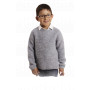Modest Michael by DROPS Design - Knitted Jumper in Garter Stitch Pattern size 12 months - 10 years