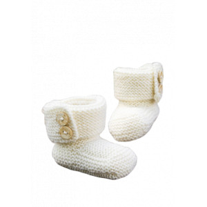 Järbo Baby Boots - Knitted Baby Boots Elise size Premature - 1/2 years