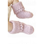 Lullaby Booties by DROPS Design - Knitted Baby Booties Pattern Size 0 months - 4 years