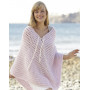 Sweet Crush by DROPS Design - Knitted Poncho Lace Pattern size S - XXXL