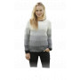 Shades of Grey by DROPS Design - Knitted Jumper Pattern size S - XXXL