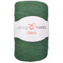 Infinity Hearts Ribbon Fabric Yarn 14 Bottle Green