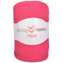 Infinity Hearts Ribbon Fabric Yarn 24 Rose