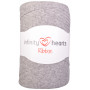 Infinity Hearts Ribbon Fabric Yarn 04 Light Grey