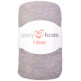 Infinity Hearts Ribbon Fabric Yarn 05 Grey