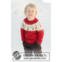 Little Red Nose by DROPS Design - Knitted Jumper Pattern Sizes 12 months - 12 years