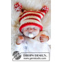 Tiny Elf by DROPS Design - Crocheted Hat Pattern Sizes 0 months - 4 years
