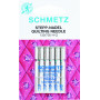 Schmetz Sewing Machine Needle Quilt 130/705 H-Q Size 75-90 - 5 pcs