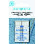 Schmetz Sewing Machine Needle Twin Jeans 130/705 H-J ZWI 4,0-100 - 1 pcs