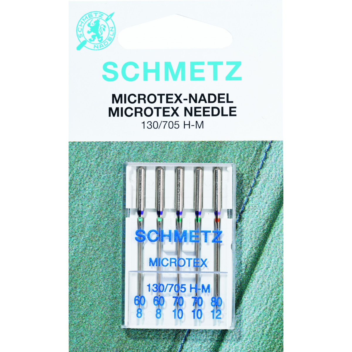 60-80 Schmetz Microtex Sewing Machine Needles Size