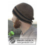 Carmel by DROPS Design - Crochet Men's Hat Size S - XL