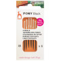 Pony Black Chenille Needles with Sharp Point Size 18 - 6 pcs
