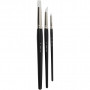 Artist Line Brush, size 2+6+10 mm, rubberbrush, 3 pcs