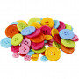 Assorted Buttons10-15-20-22 mm - 500 g