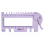 KnitPro Knitting Needle Measure Elephant Purple