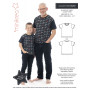 MiniKrea Sewing Pattern 66210 T-Shirt Boy/Men Size 2-16 & XS-XXL