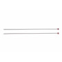 KnitPro Nova Metal Single Pointed Knitting Needles Brass 40cm 3.75mm