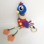 Activity Toy Ostrich by Rito Krea – Soft Toy Crochet Pattern 22cm