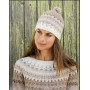 Talvik by DROPS Design - Knitted Hat Pattern Sizes S - XL