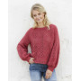 Berry Diamond by DROPS Design - Knitted Jumper Pattern Sizes S - XXXL