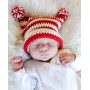 Tiny Elf by DROPS Design - Crocheted Hat Pattern Sizes 0 months - 4 years