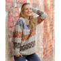 Valdres by DROPS Design - Knitted Jumper Pattern Sizes S - XXXL