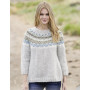 Sjona by DROPS Design - Knitted Jumper with Nordic Pattern Size S - XXXL