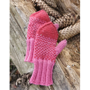 Warmhearted Mittens by DROPS Design - Knitted Mittens Pattern size 12 months - 6 years