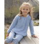 Sweet Bay by DROPS Design - Knitted Jumper with Leaf Pattern size 3 - 14 years