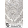 Sweet Martine by DROPS Design - Crochet Poncho Pattern Size S - XXXL