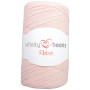 Infinity Hearts Ribbon Fabric Yarn 22 Old pink