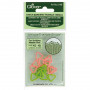 Clover Stitch Markers Triangle Size S - 16 pcs