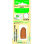 Clover Natural Fit Leather Thimbles Medium