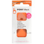 Pony Black Sewing Needles Size 7 - 20 pcs