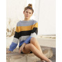 Valencia by DROPS Design - Knitted Jumper Pattern Sizes S - XXXL