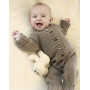 Happy Days by DROPS Design - Knitted Baby Overall Pattern size 1 months - 4 years